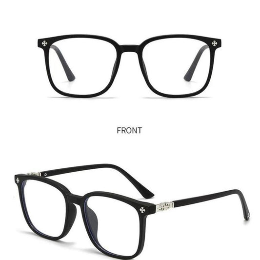 Lyrasses Black/ Bright Black Square Glasses 1.0
