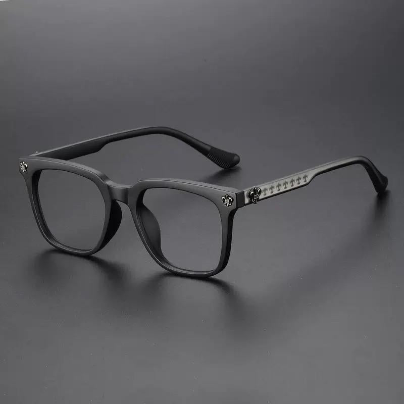 Lyrasses 2.0 Gothic Crux Glasses Available in Grey/ Bright Black/ Black/ White