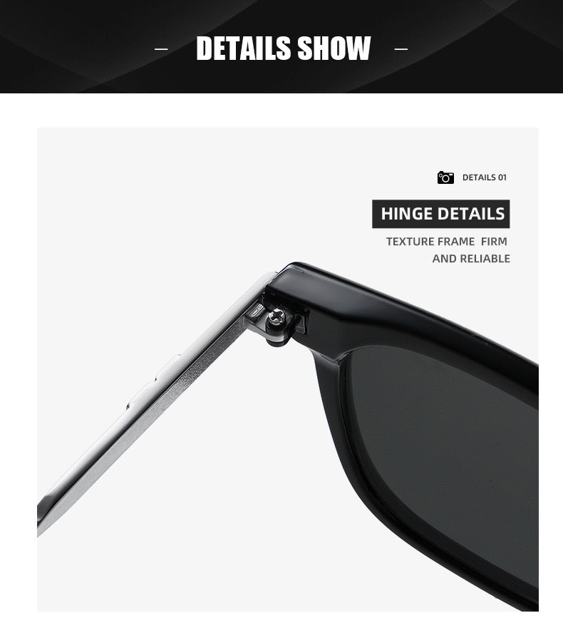 Lyrasses 2.0 LINE Series Photochromic Glasses Available in Black Silver/ Transparent White