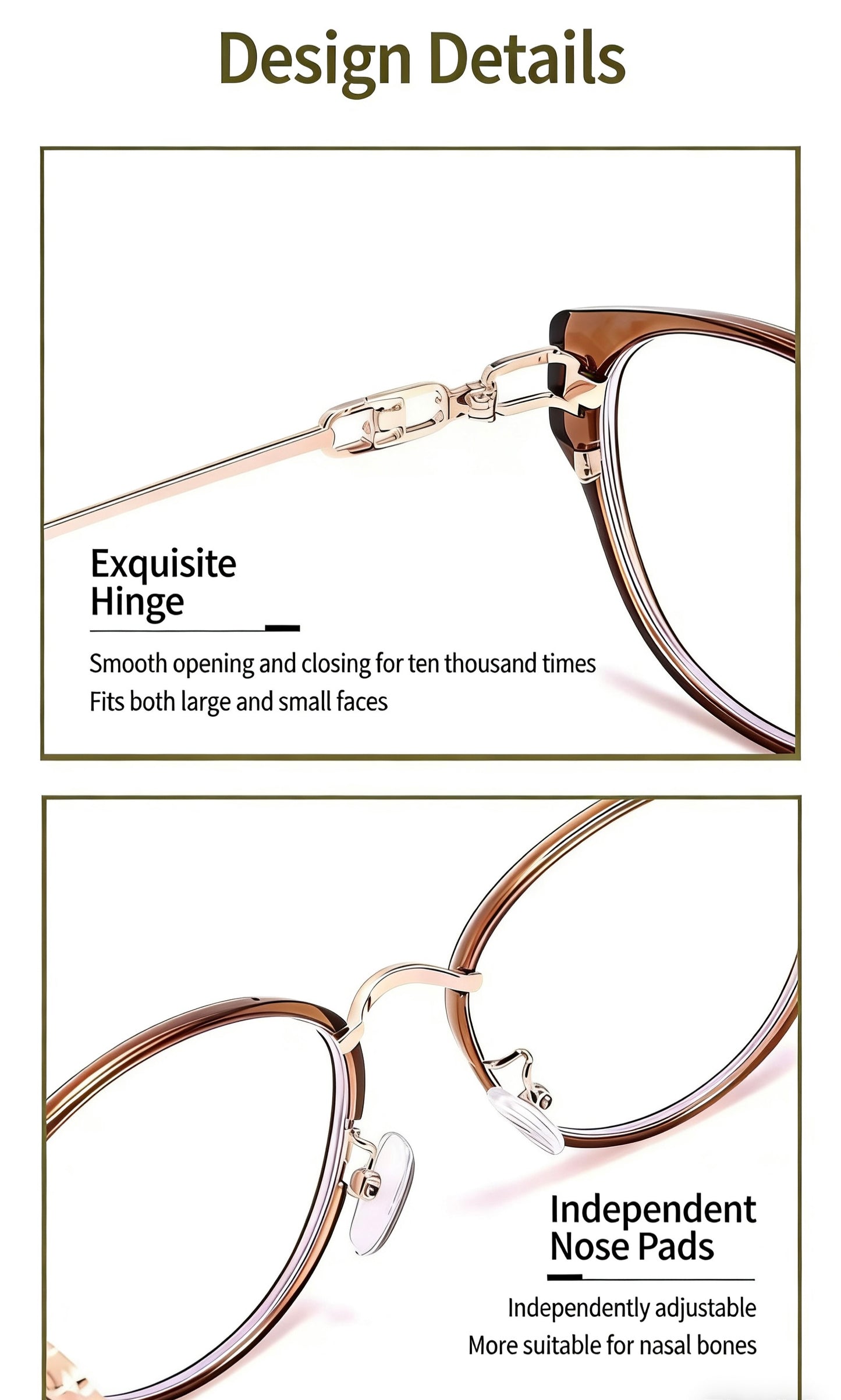 Lyrasses 2.0 Cat-Eye Frames Glasses Available in Tortoiseshell / Tea Brown / Silver Black