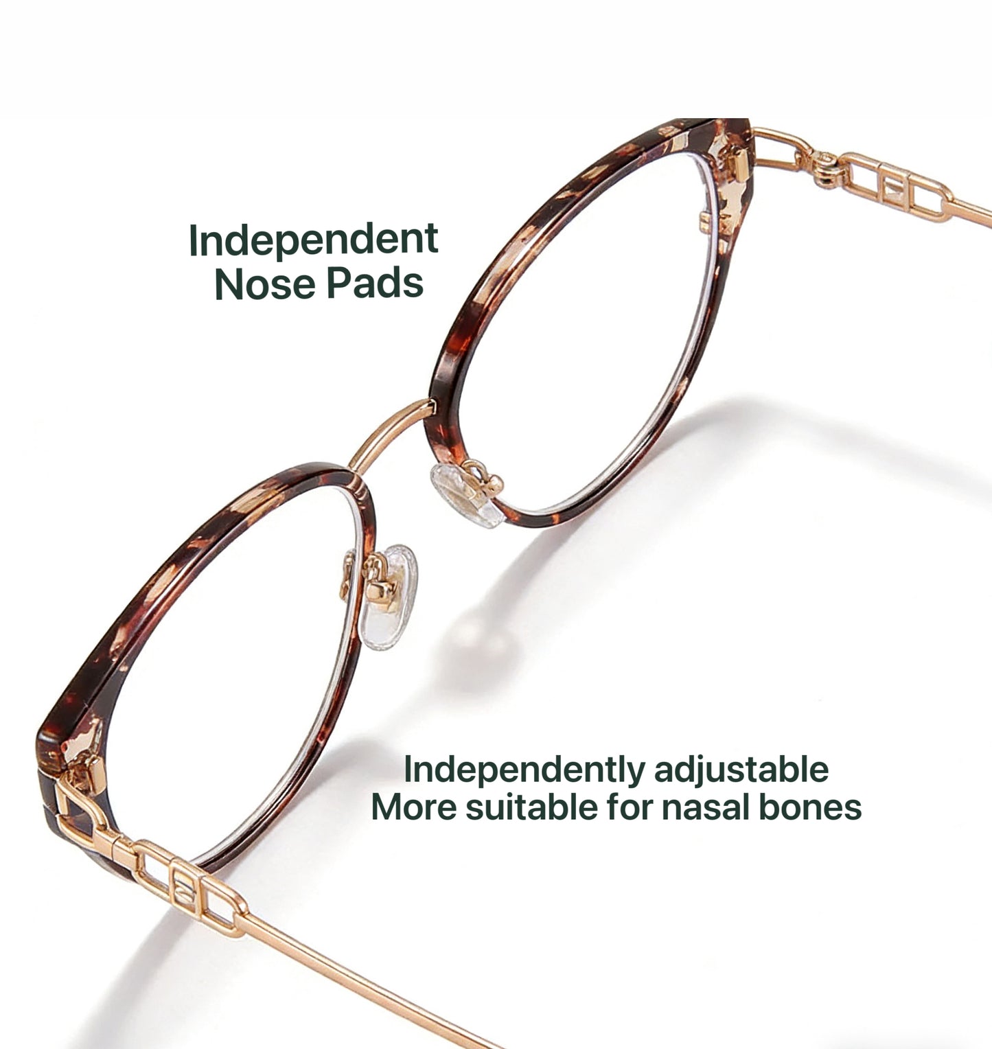 Lyrasses 2.0 Cat-Eye Frames Photochromic Glasses Available in Tortoiseshell / Tea Brown / Silver Black