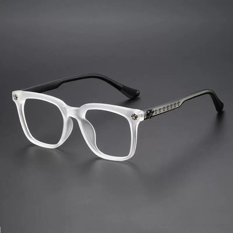 Lyrasses 2.0 Gothic Crux Glasses Available in Grey/ Bright Black/ Black/ White