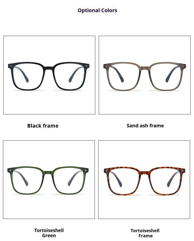Lyrasses Photochromic Square Glasses 1.0 Available in Black/ Tortoiseshell Green/ Tortoiseshell Brown/ White/ Grey