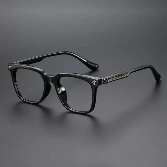 Lyrasses 2.0 Gothic Crux Glasses Available in Grey/ Bright Black/ Black/ White